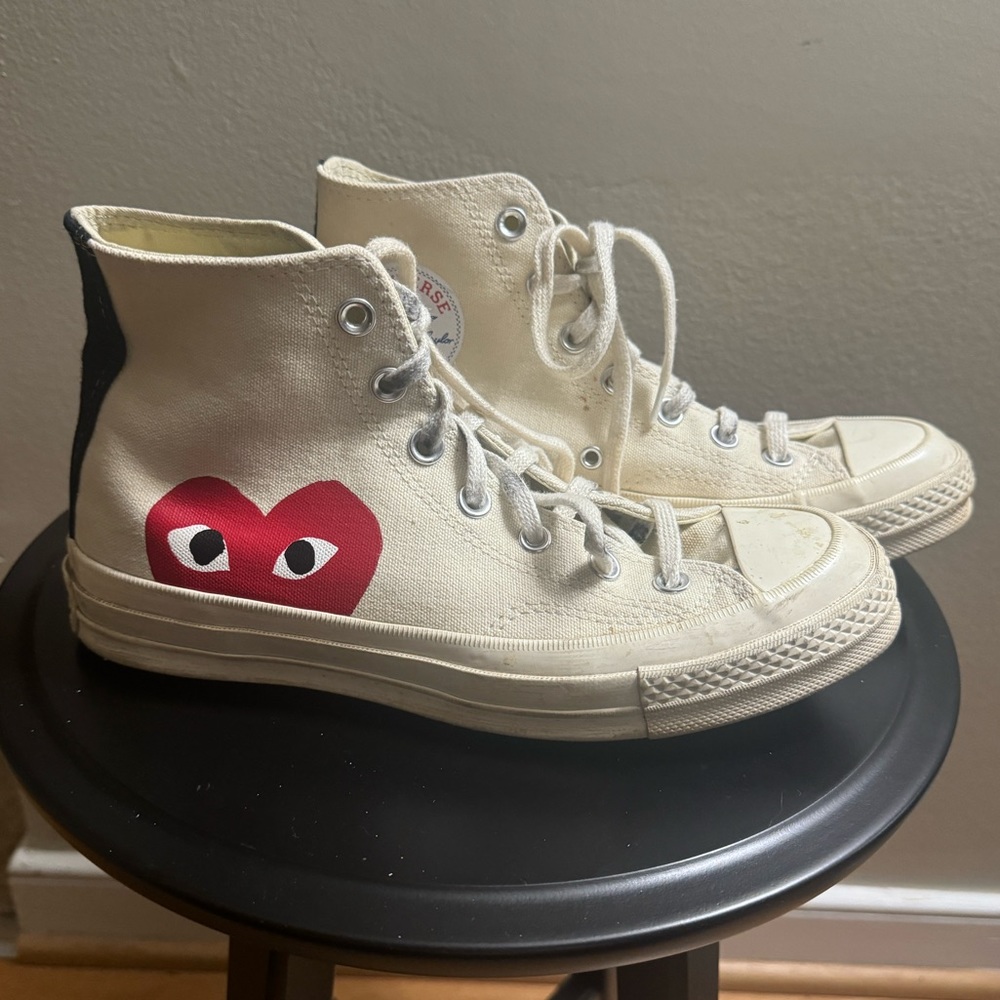 ❌❌SOLD❌❌PLEASE DO NOT PURCHASE❌❌
 CDG Converse GUC White